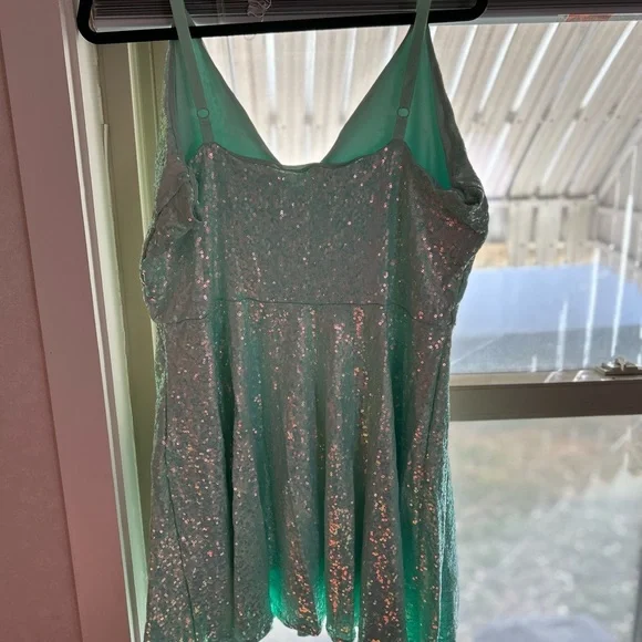 BlackMilk Sequin Mini Strappy Dress - Picture 4 of 4